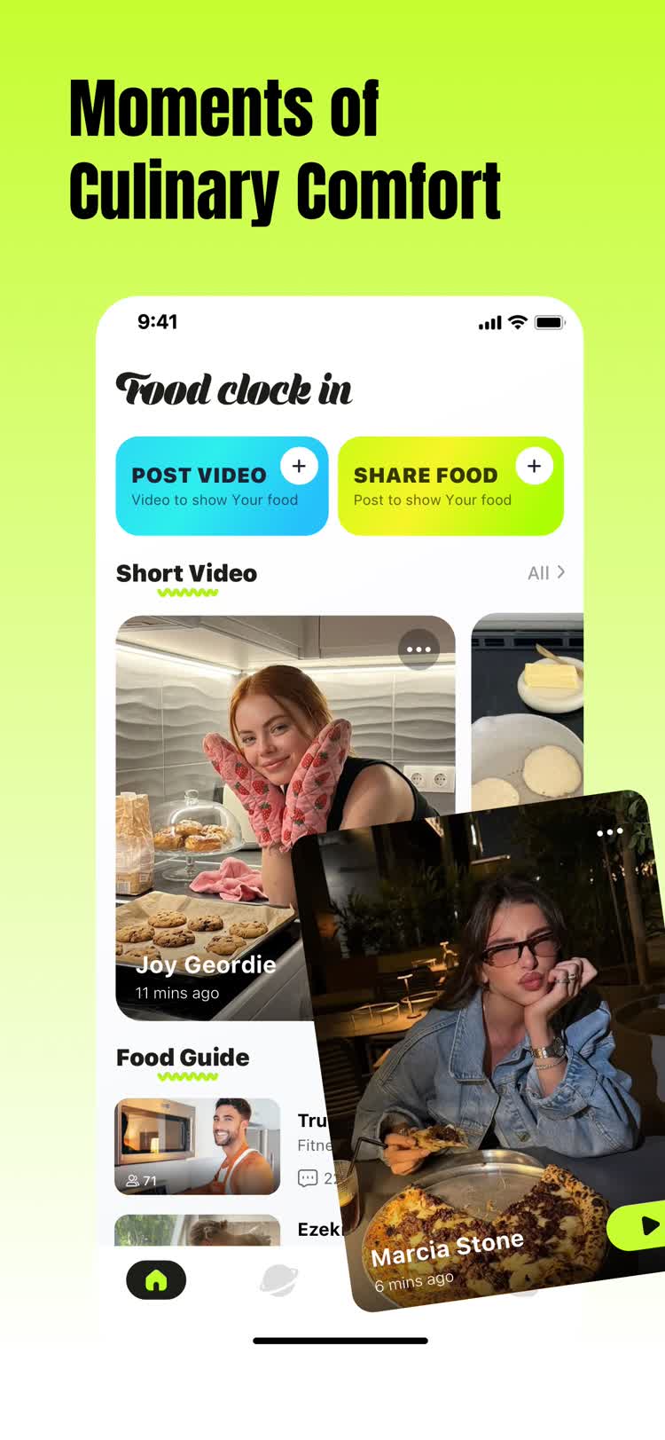 Post cooking moments